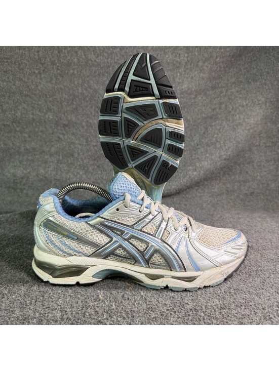 Asics Shoes - ASICS GEL-Kayano 13 Shoes Womens Size 8 Gray Blue Running Sneakers TN750